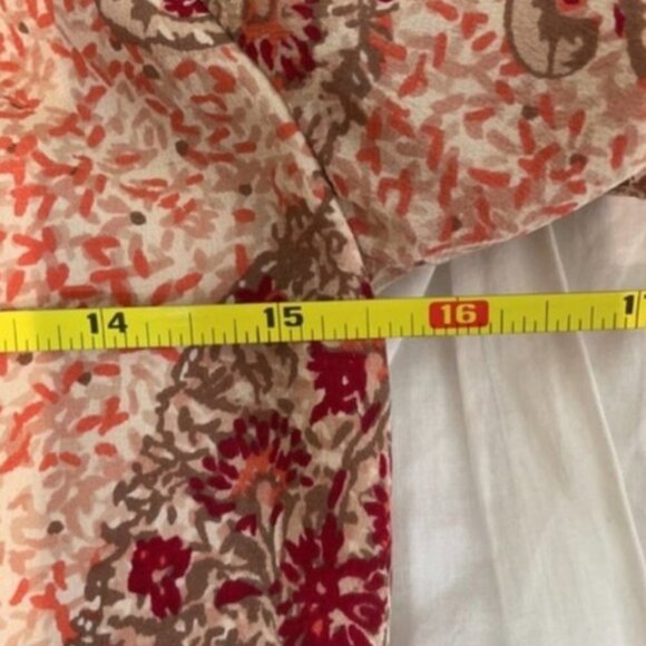 Madewell Silk Off the Shoulder Paisley Dress - Picture 11 of 12